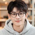 一位大学生模样的男生头像